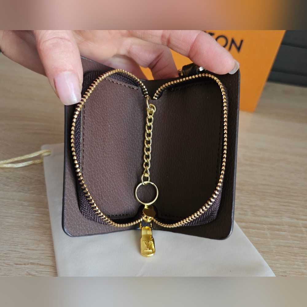 LV Monogram Key Fob Holder Keychain or Coin Case - Picture 4 of 6